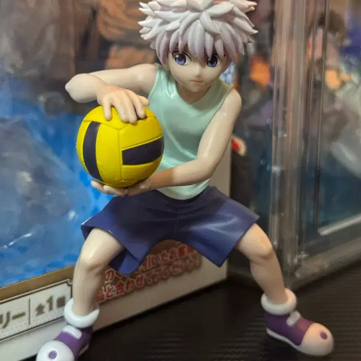 [BUNJANG] Hunter x Hunter Greed Island Arc Gou, Killua, Hisoka "Dodgeball" Figure Bundle Set / 헌터헌터 그리드아일랜드 G.I편 피구 피규어 곤x키르아x히소카 일괄