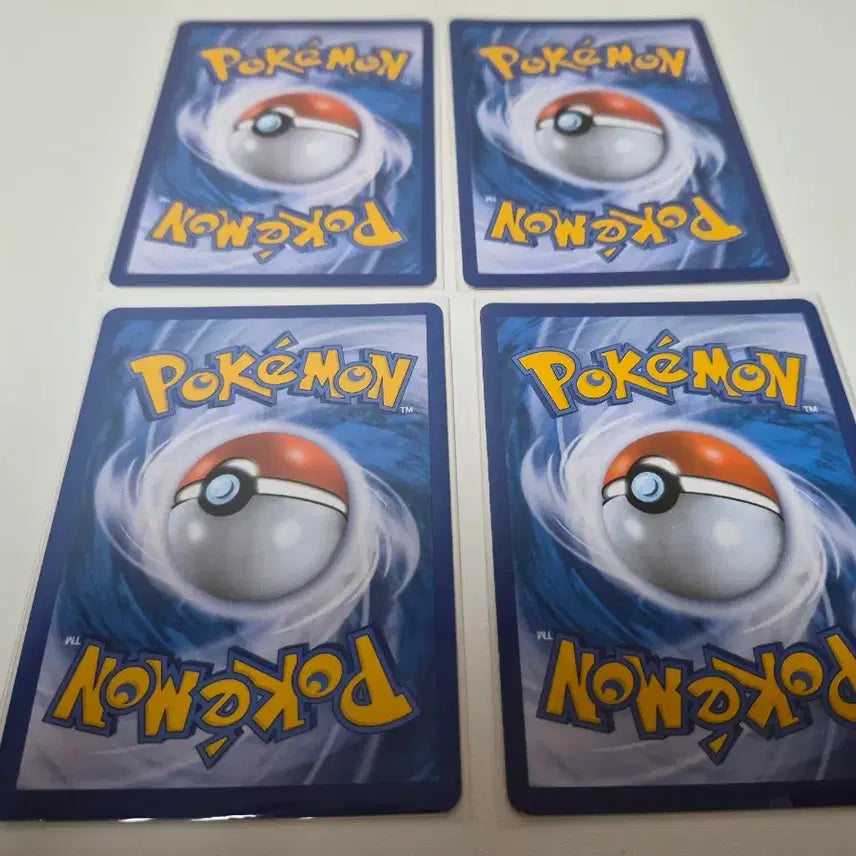 [BUNJANG] Pokemon Ancient Cards Set (4 Cards) / 포켓몬카드 고대카드 4장