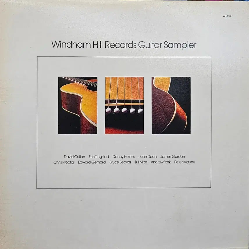 [BUNJANG] Windham Hill Records Guitar Sampler LP / 윈덤힐 레코드 기타 샘플러 LP