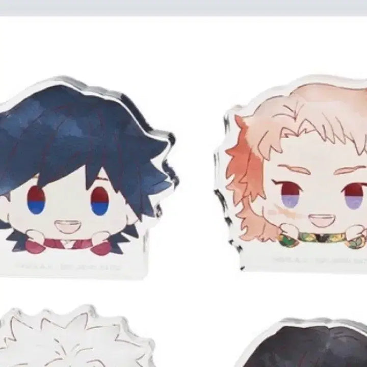 [BUNJANG] Demon Slayer Ichiban Kuji E Prize Acrylic Block Stand - Giyu &amp; Sabito Childhood - Bundle Set / 귀멸의 칼날 제일복권 E상 아크릴 블럭 스탠드 기유 사비토 유년기 일괄