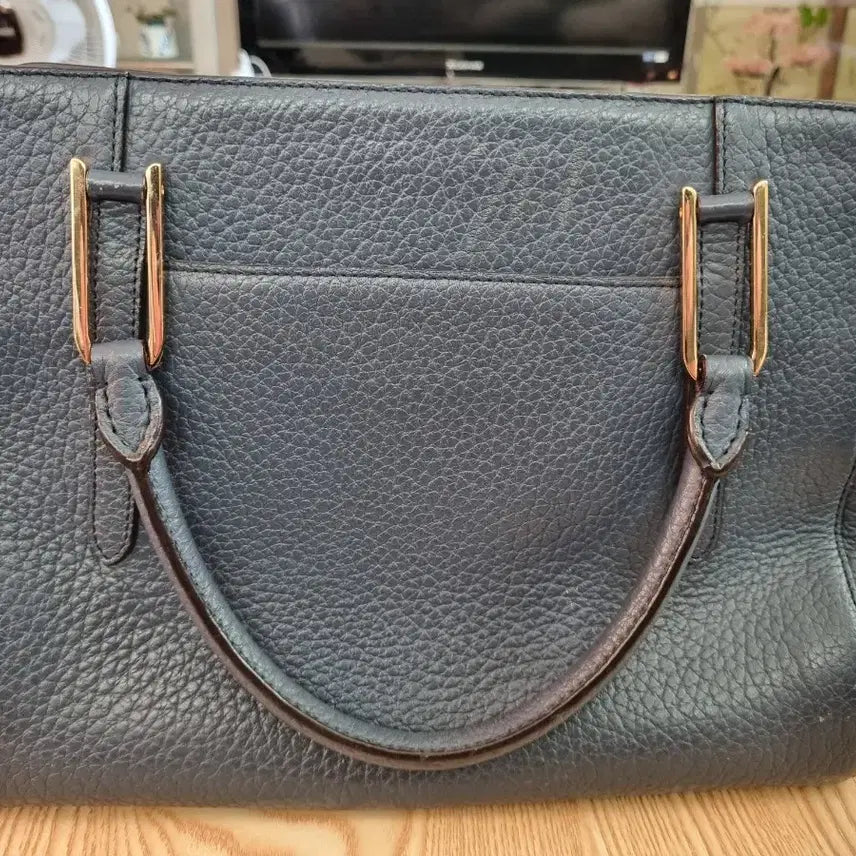 [BUNJANG] Daks Leather Tote Crossbody Bag / 닥스 가방