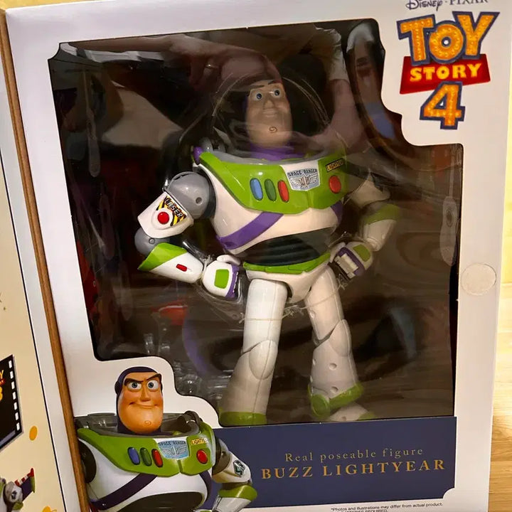 [BUNJANG] Takara Tomy Buzz Lightyear Figure (Real Poseable) / 토이스토리 버즈 라이트이어 피규어(타카라토미 리얼 포져블)