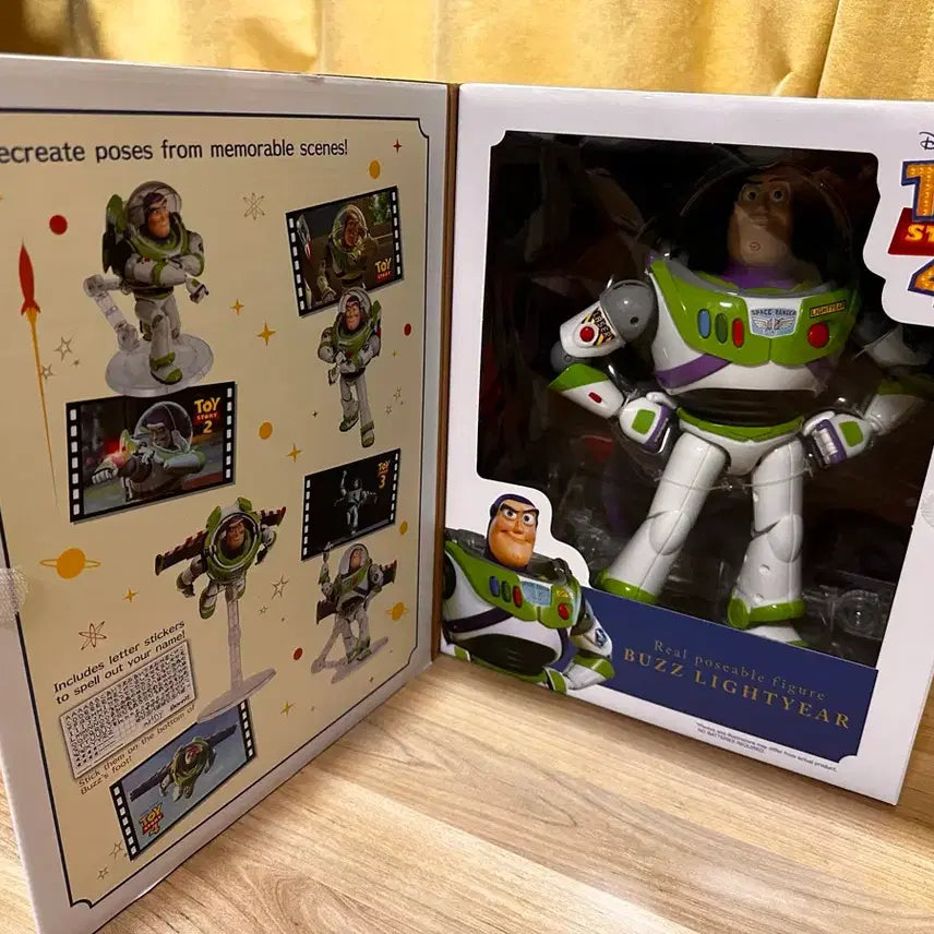 [BUNJANG] Takara Tomy Buzz Lightyear Figure (Real Poseable) / 토이스토리 버즈 라이트이어 피규어(타카라토미 리얼 포져블)