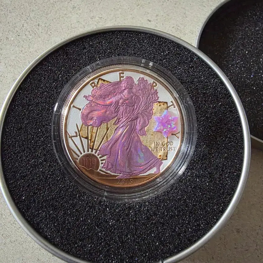 [BUNJANG] 2019 American Silver Eagle Pesach Limited Edition Coin / 2019 실버이글 유월절(PESACH) 한정판 은화 판매
