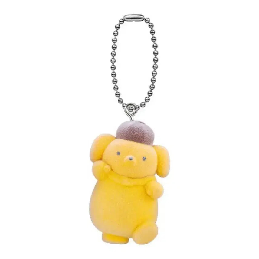 [BUNJANG] Sanrio Fluffy Long Legs Pompompurin Gacha Plush Toy / 산리오 롱다리 플로키 가챠 폼폼푸린(새상품)