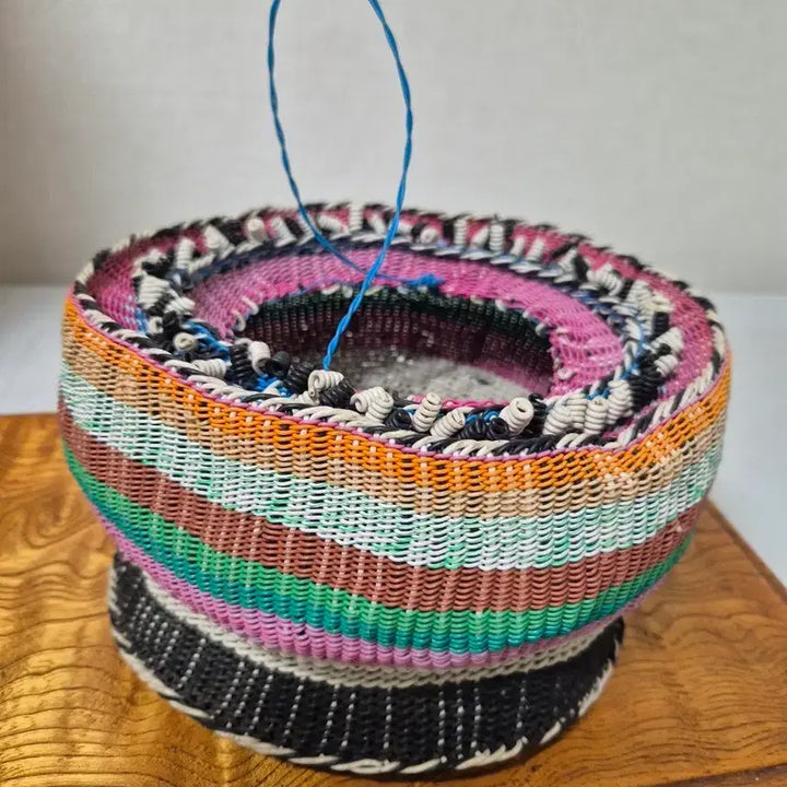 [BUNJANG] Antique Handmade Works: Pipi Wire Basket and Duck / 근대사: 삐삐선작품2점