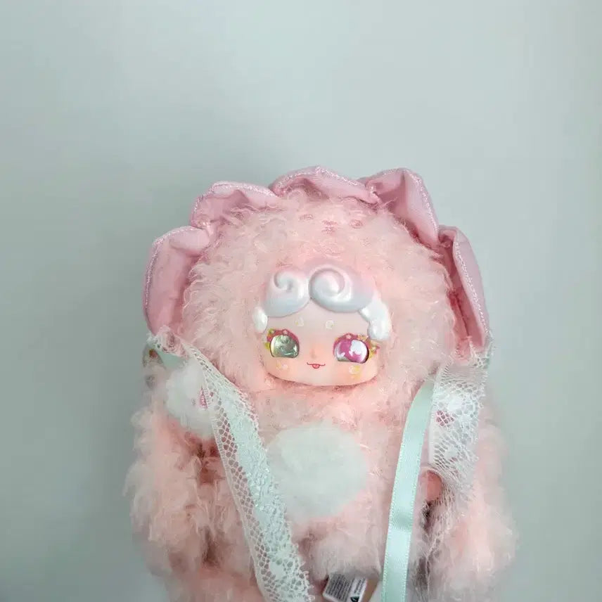 [BUNJANG] Lucky Draw Bomtoki V6 Teatime Garden Pink (Hidden Bgueli, Two Eyes) / 러키디어나이 밤토끼 v6 티타임가든 핑크 (히든 뽀글이, 투눈)