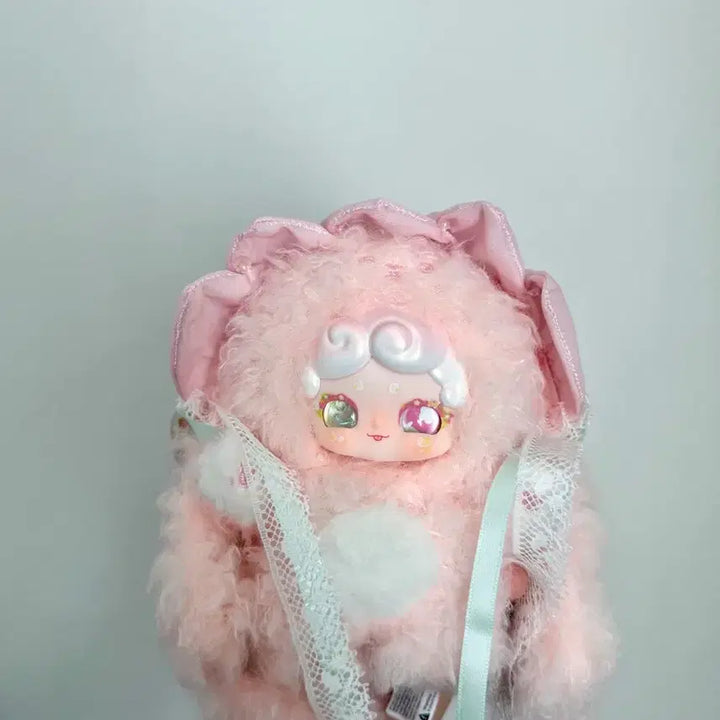[BUNJANG] Lucky Draw Bomtoki V6 Teatime Garden Pink (Hidden Bgueli, Two Eyes) / 러키디어나이 밤토끼 v6 티타임가든 핑크 (히든 뽀글이, 투눈)