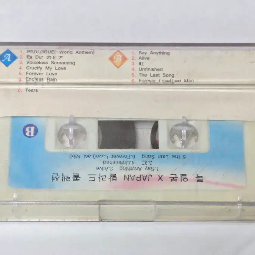 [BUNJANG] X Japan Special Japanese Ballads Collection Cassette Tape / X JAPAN (엑스재팬) - 특 일본 발라드 콜렉션 (길보드)