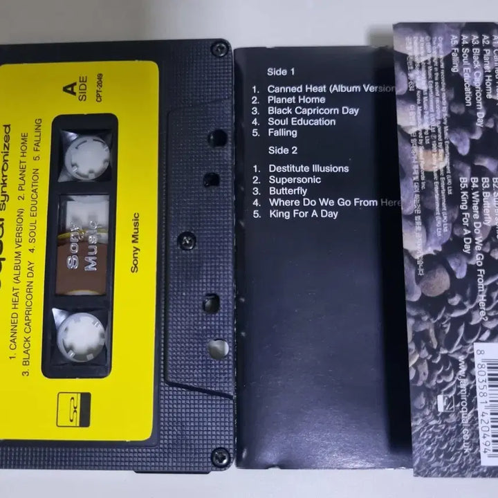 [BUNJANG] Jamiroquai Synkronized Cassette Tape (Unsealed) / 자미로콰이 Synkronized (개봉 카세트테이프)