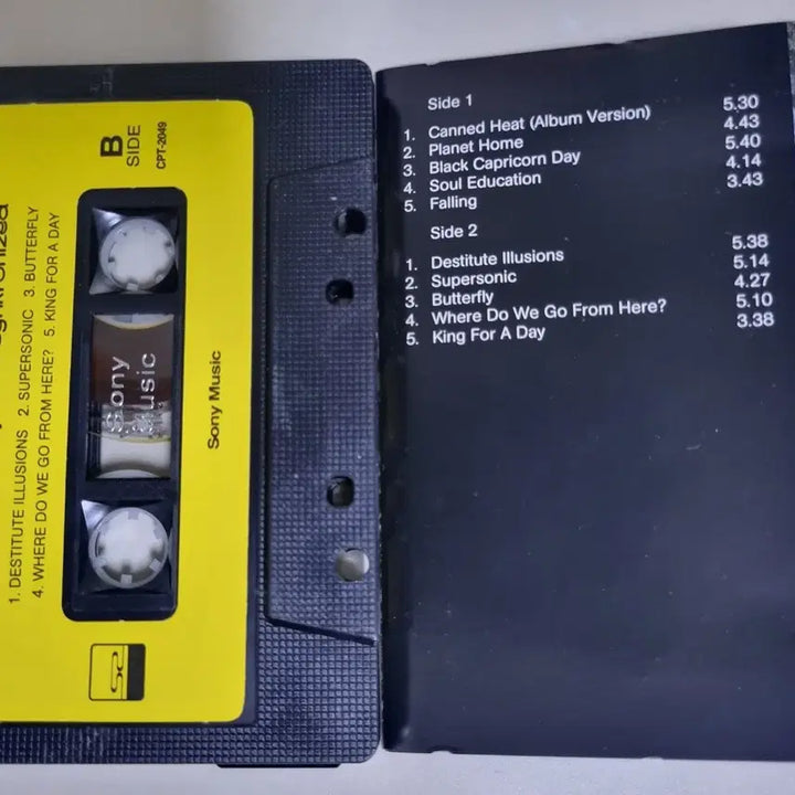 [BUNJANG] Jamiroquai Synkronized Cassette Tape (Unsealed) / 자미로콰이 Synkronized (개봉 카세트테이프)
