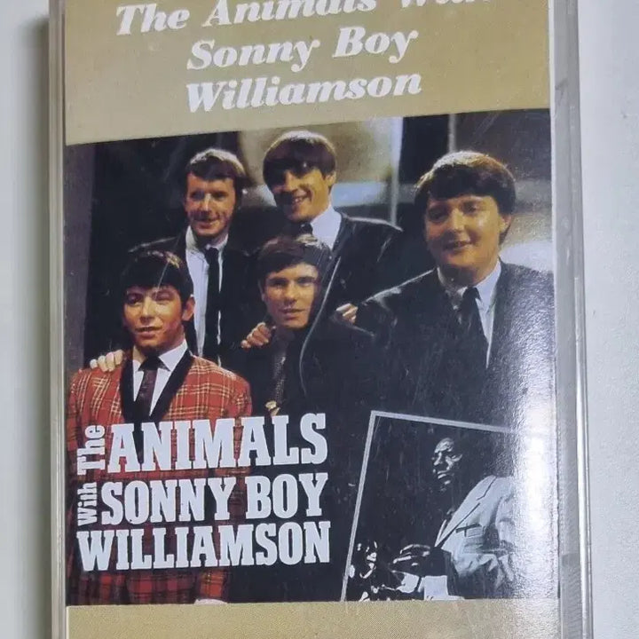 [BUNJANG] Animals With Sonny Boy Williamson Cassette Tape (Unsealed) / 애니멀스With Sonny Boy Williamson(개봉 카세트테이프)