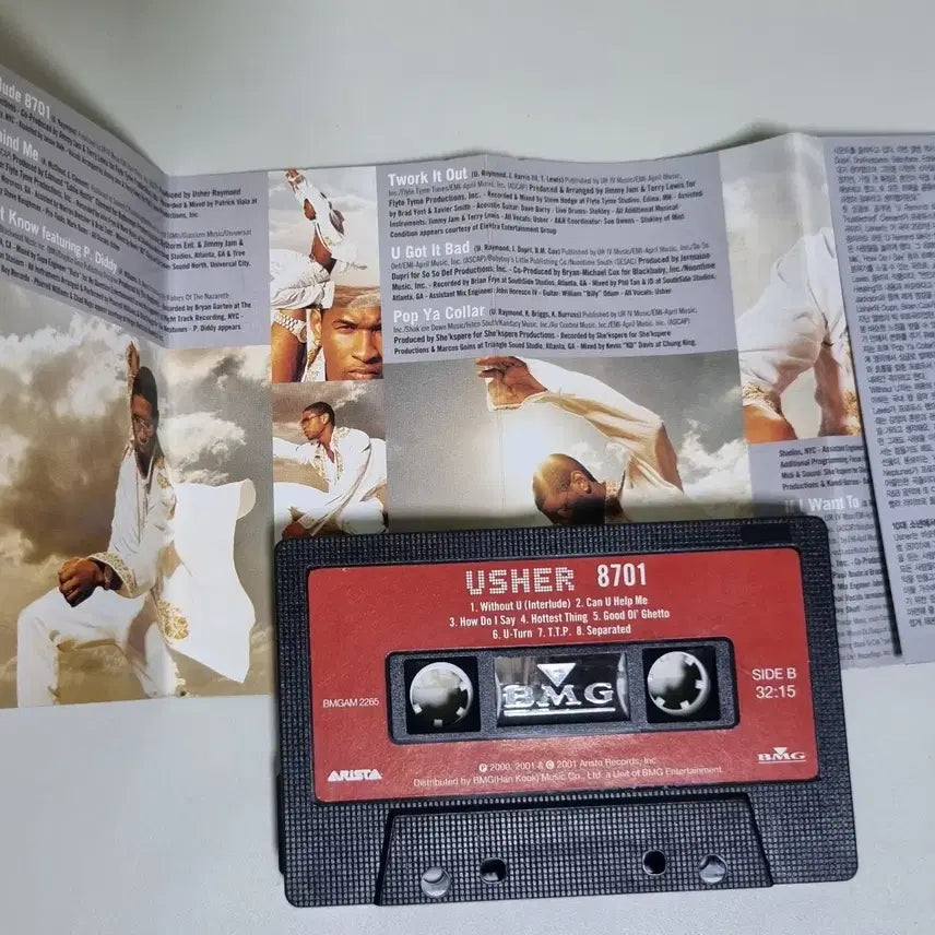 [BUNJANG] Usher 8701 Unsealed Cassette Tape / 어셔 8701 (개봉 카세트테이프)