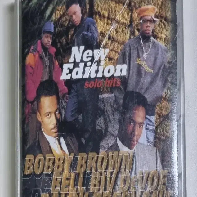 [BUNJANG] New Edition Solo Hits Unsealed Cassette Tape / 뉴 에디션 - 솔로 히트 (개봉 카세트테이프)