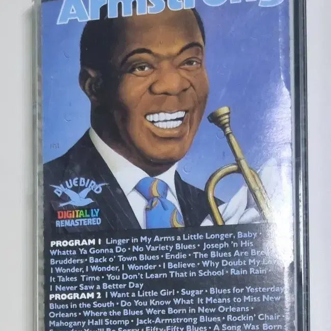 [BUNJANG] Louis Armstrong Pops (Opened Cassette Tape) / 루이 암스트롱 Pops (개봉 카세트테이프)