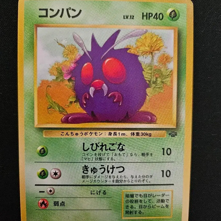 [BUNJANG] 1996 Japan Jungle Edition Venomoth Pokémon Card / 1996년 포켓몬 카드 콘팡 구형 일본판 카드 판매합니다.