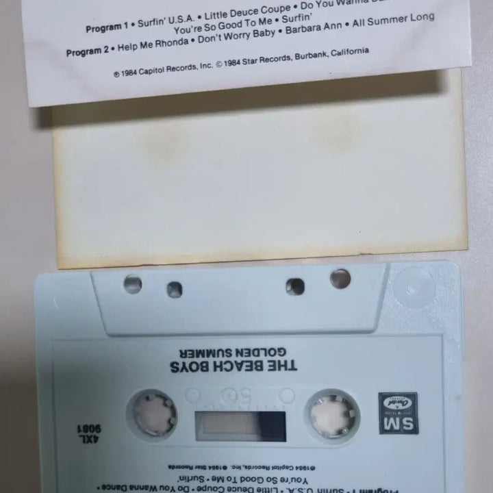 [BUNJANG] The Beach Boys Golden Summer Cassette Tape (Unsealed) / 비치보이스 - 골든 썸머 (개봉 카세트테이프)