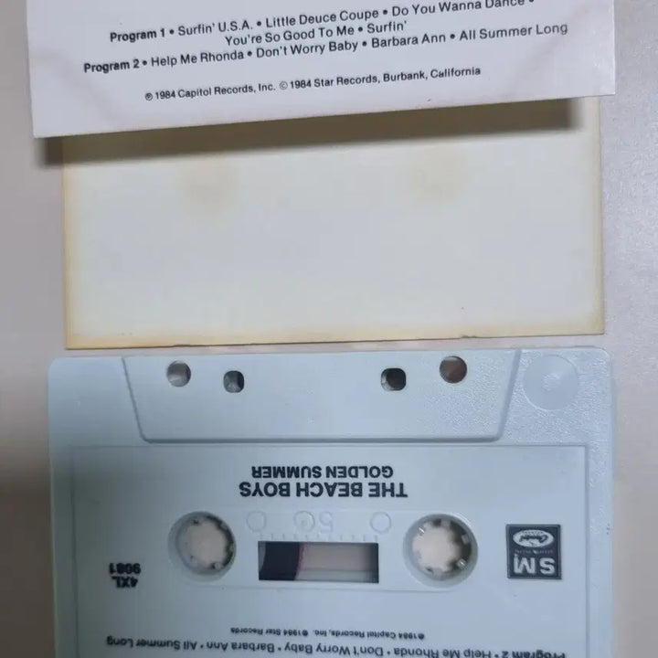 [BUNJANG] The Beach Boys Golden Summer Cassette Tape (Unsealed) / 비치보이스 - 골든 썸머 (개봉 카세트테이프)