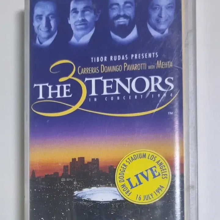 [BUNJANG] The Three Tenors Concert 1994 Unsealed Cassette Tape / 더 쓰리 테너스 콘서트 1994 (개봉 카세트테이프)