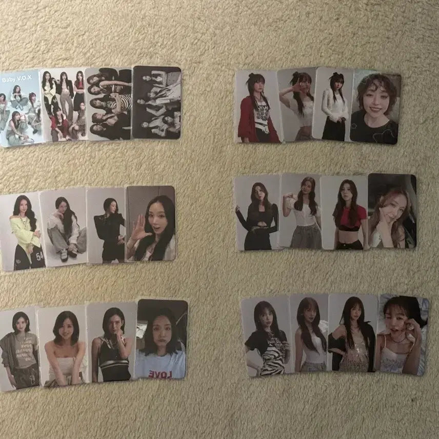 [BUNJANG] Baby V.O.X Photocard Bundle Set (24 pcs) / 베이비 복스 포토카드 (총 24장)