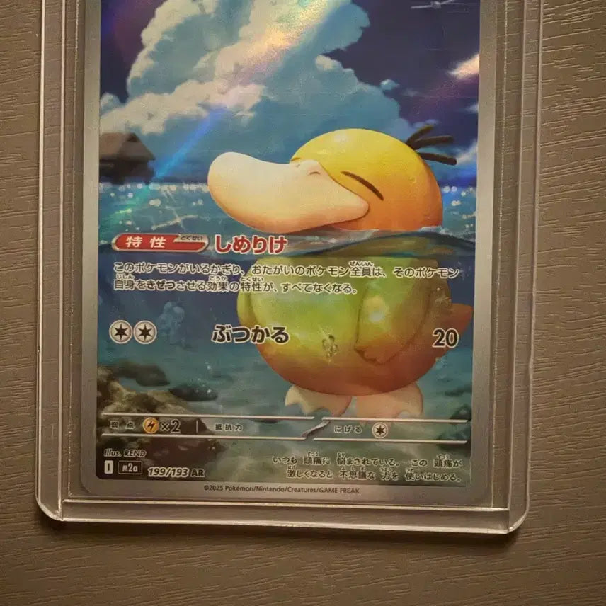 [BUNJANG] Psyduck AR Japanese Mega Dreamex Pokemon Card / 고라파덕ar 일판 메가드림ex