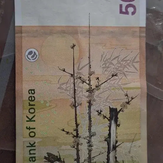[BUNJANG] 50,000 KRW Banknote (Shin Saimdang) - Consecutive Serial Numbers / 앞뒤로같은번호,빠르네5만원 신사임당 한국은행에서 발행한1차 50000원권