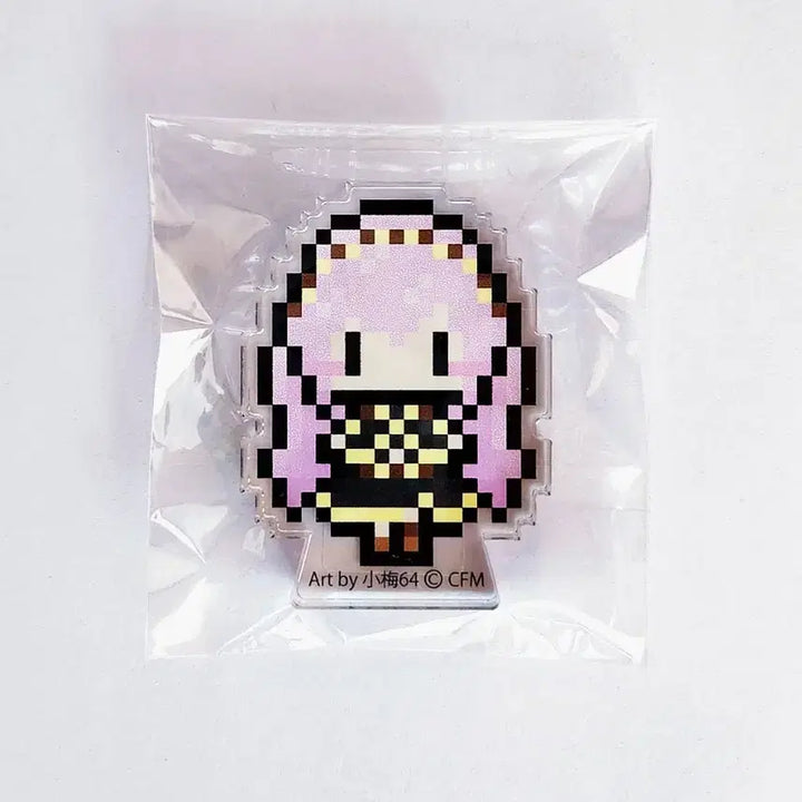 [BUNJANG] Vocaloid Megurine Luka Pixel Acrylic Block Corotto / 보컬로이드 보카로 메구리네 루카 픽셀 아크릴 블록 코롯토