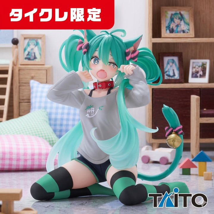 [BUNJANG] Taito Desktop Cute Hatsune Miku Nekomimi Reissue Figure / 타이토 한정 하츠네미쿠 Desktop Cute 네코미미 재판