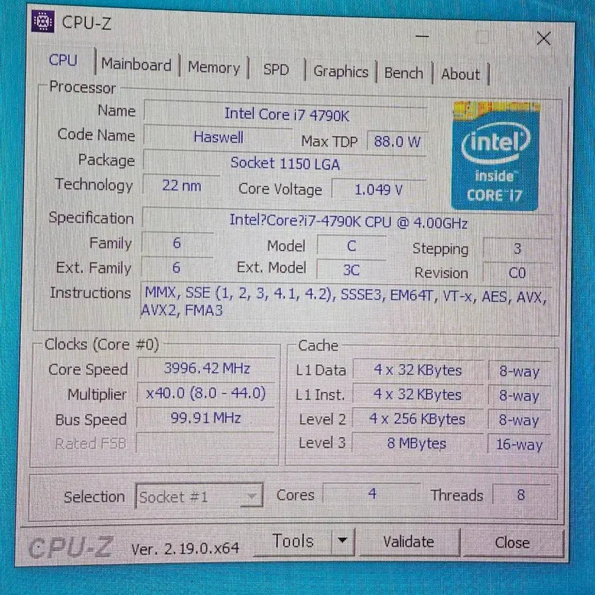 [BUNJANG] Intel Core i7-4790K Gaming Desktop PC / 컴퓨터 본체