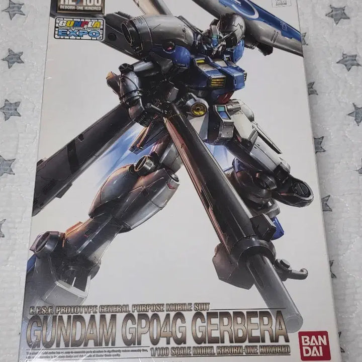 [BUNJANG] RE/100 GAVRA Expo Limited Clear Color Model Kit (Sealed) / RE/100 가베라 엑스포한정 클리어컬러 미개봉 판매합니다.