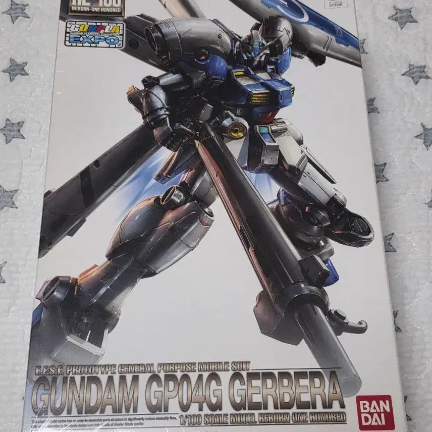 [BUNJANG] RE/100 GAVRA Expo Limited Clear Color Model Kit (Sealed) / RE/100 가베라 엑스포한정 클리어컬러 미개봉 판매합니다.