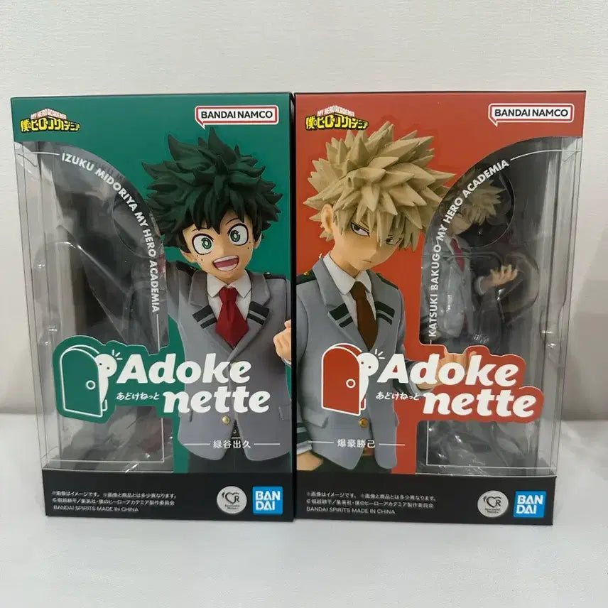 [BUNJANG] My Hero Academia Midoriya Bakugo Adokenet Figure Set / 나의 히어로 아카데미아 히로아카 미도리야 바쿠고 아도케네트 피규어
