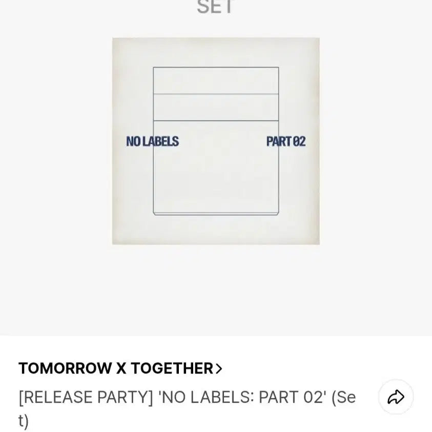 [BUNJANG] TXT Yeonjun Nohearslabel Part 2 Standard Edition 3-Set / 연준 노레이블스 파트2 일반반 3종셋