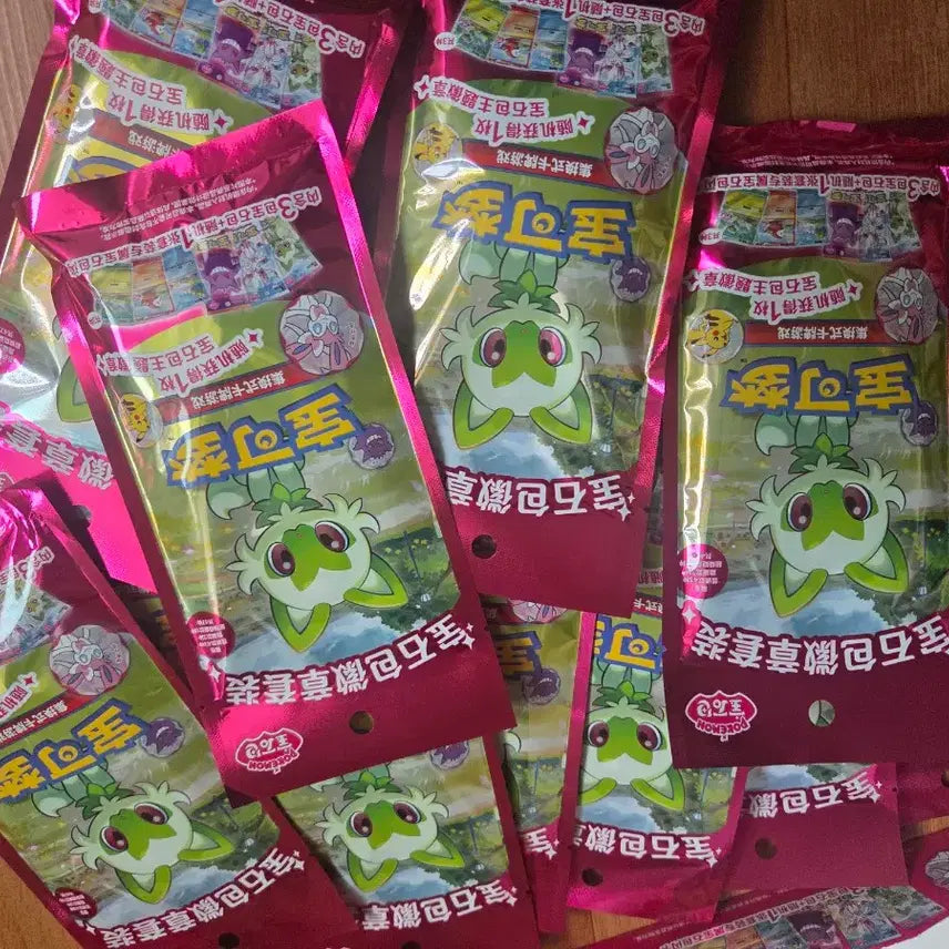 [BUNJANG] Pokemon Card Reprint Badge Set Pack / 포켓몬카드 중판 뱃지 세트 팩