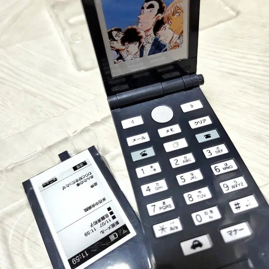 [BUNJANG] Detective Conan Matsuda Jinpei Police Academy Cell Phone / 명탐정코난 마츠다 휴대폰 폴더폰 송보윤 경동조 경찰동기조 경찰학교