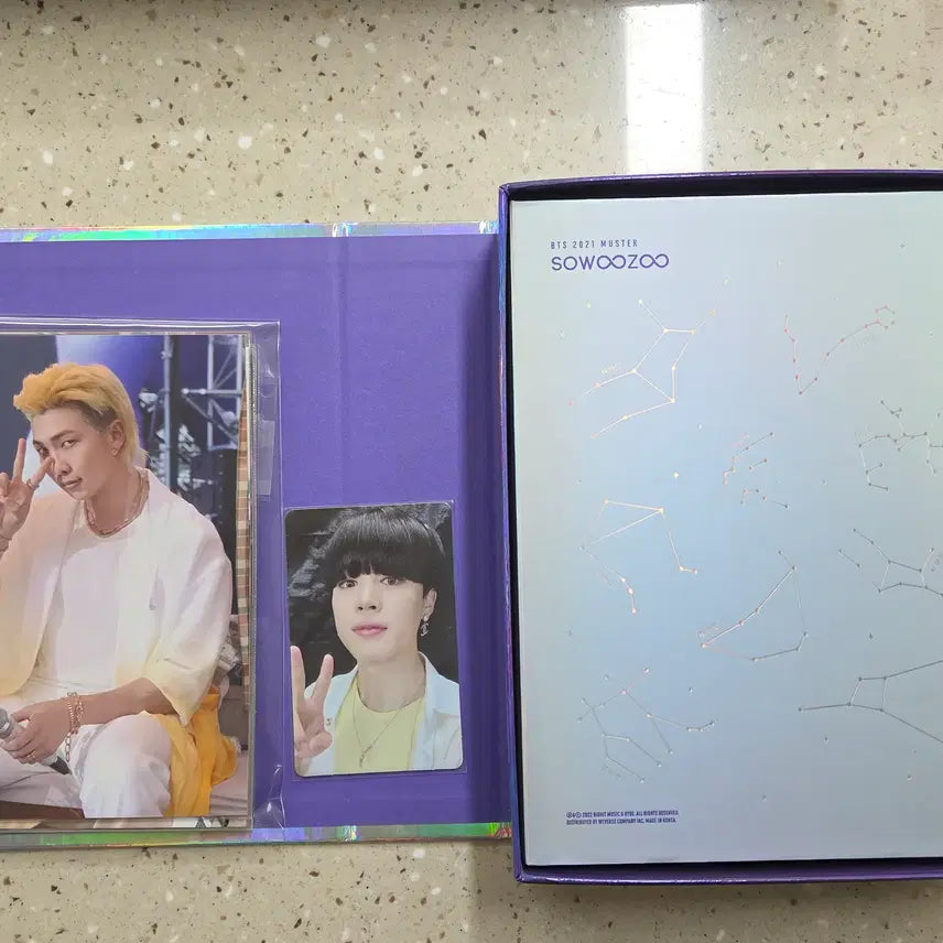[BUNJANG] BTS 2021 Muster Sowoozoo Blu-ray (Photocard: Jimin) Bundle Set / 2021 머스터 소우주 블루레이 (포카:지민) 판매해요