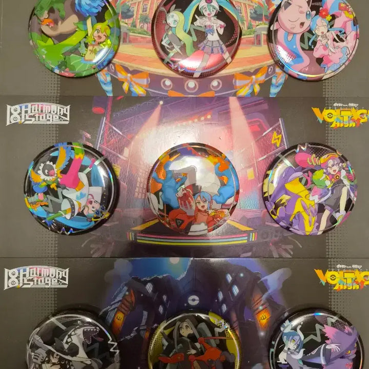 [BUNJANG] Pokemon x Hatsune Miku Collaboration Can Badges Bundle Set / 포켓몬스터 하츠네미쿠 콜라보 캔뱃지 일괄판매