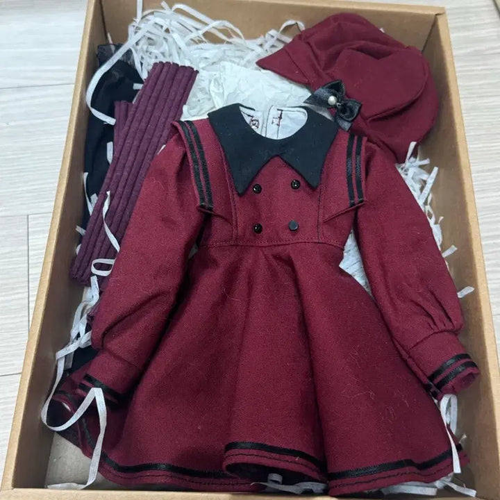 [BUNJANG] Small Closet MDD School Look Outfit (Burgundy) / 작은옷장 MDD)스쿨룩스 (레드) 옷 의상 버건디 msd