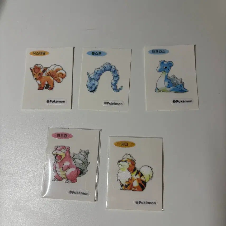 [BUNJANG] Pokemon Stickers Gen 1 Seasons 1-5 for Exchange / 교환) 30주년<->모든시즌 포켓몬 띠부씰 1세대 시즌1 2 3 4 5