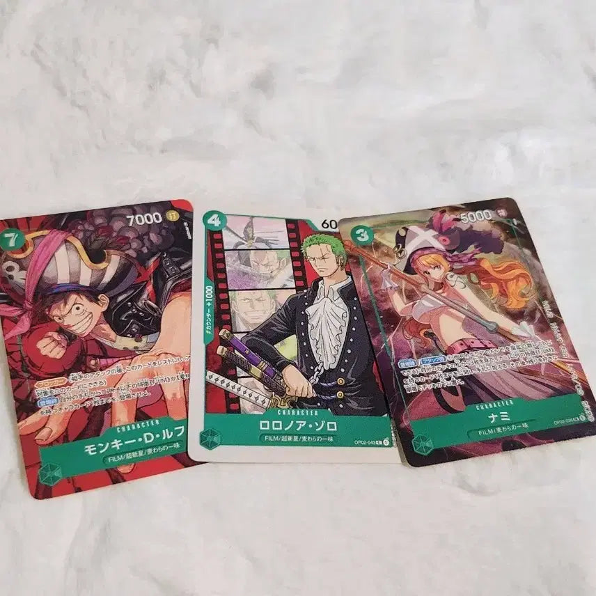 [BUNJANG] One Piece Collection Luffy Zoro Nami Sticker Bundle Set / 원피스 컬렉션 데코 스티커 루피 조로 나미 일괄판매