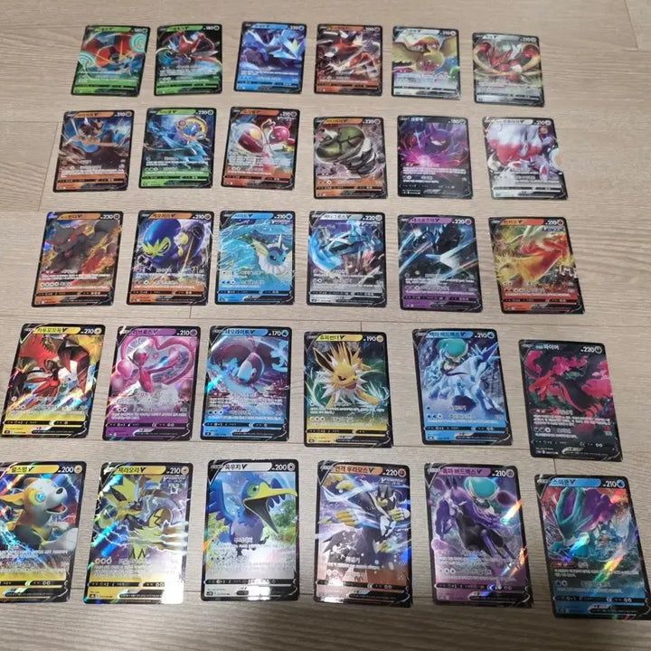 [SOLD OUT] 포켓몬카드 V 30장 일괄 A~B