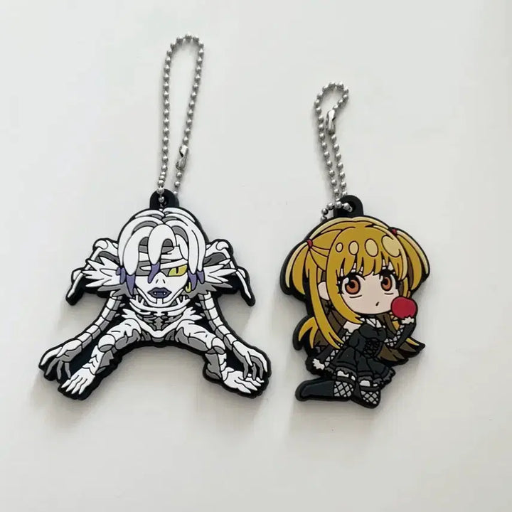 [BUNJANG] Death Note Misa Misa Rem Rubber Charm Keychain Bundle / 데스노트 미사미사 렘 고무챰 러버챰 러버참 키링 일괄 판매