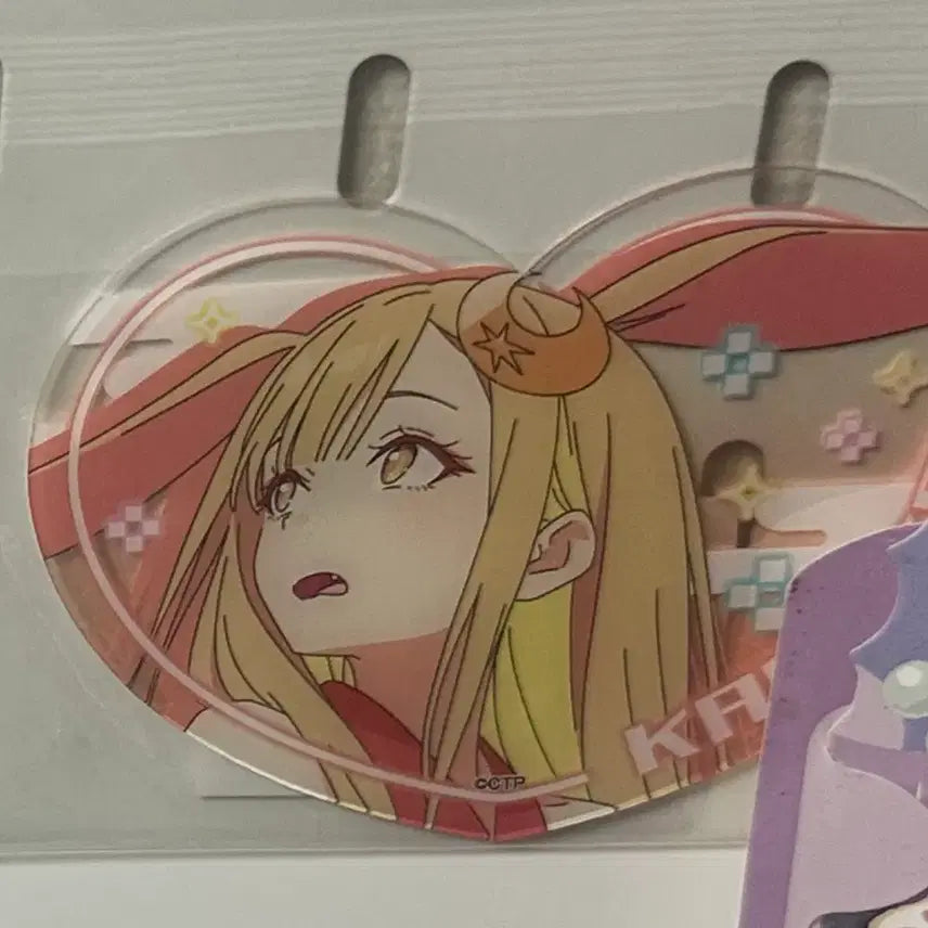 [BUNJANG] Chogaguya Princess Heart Acrylic / 초가구야공주 하트아크릴