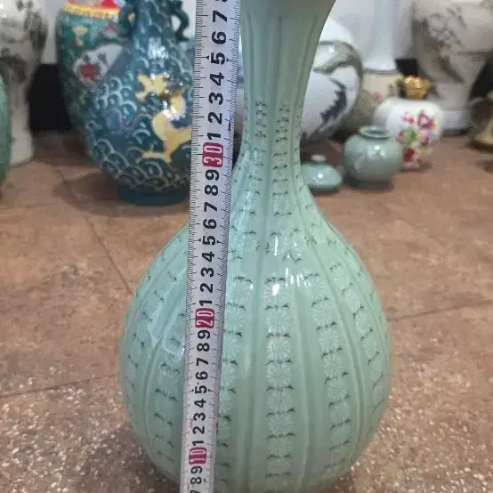 [SOLD OUT] 석봉 조무호 고려상감청자 양각 국화문
