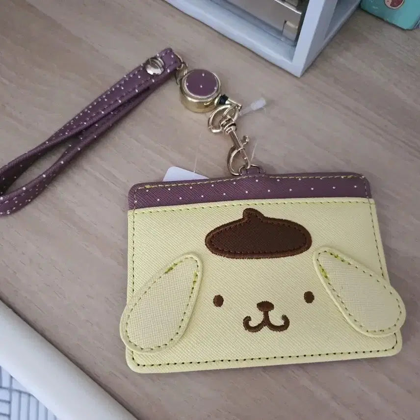 [BUNJANG] Pompompurin Card Holder / 폼폼푸린 릴카드지갑