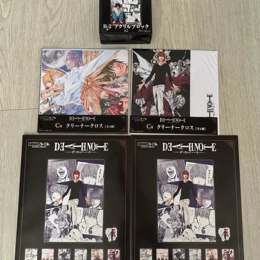 [SOLD OUT] 데스노트 제일복권 B-2 엘 아크릴,c상,d상 2개씩