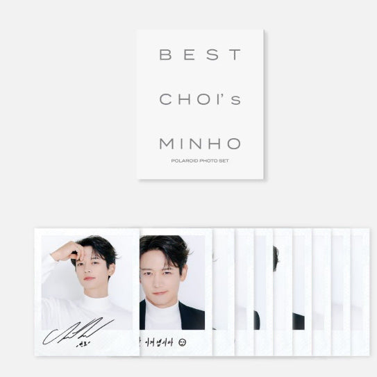 [BUNJANG] SHINee Minho Best Choi Polaroid Set / 샤이니 민호 팬파티 베스트초이스 폴라 폴라로이드