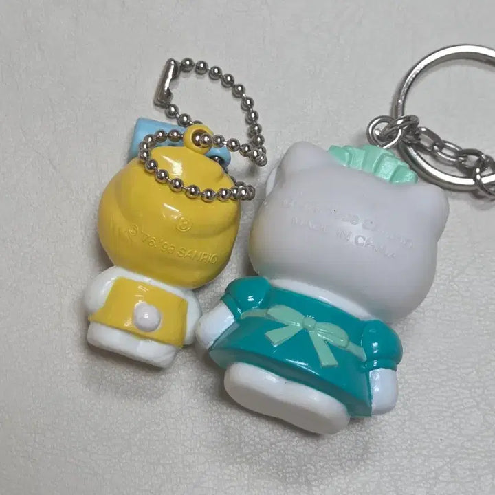 [SOLD OUT] 세트)고전키티 목욕키티 메이드키티 피규어키링
