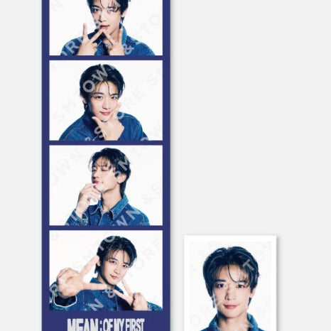 [BUNJANG] SHINee Minho First Concert 4-Cut Photo &amp; Proof Photo Set / 샤이니 민호 첫콘 네컷 사진 증명사진