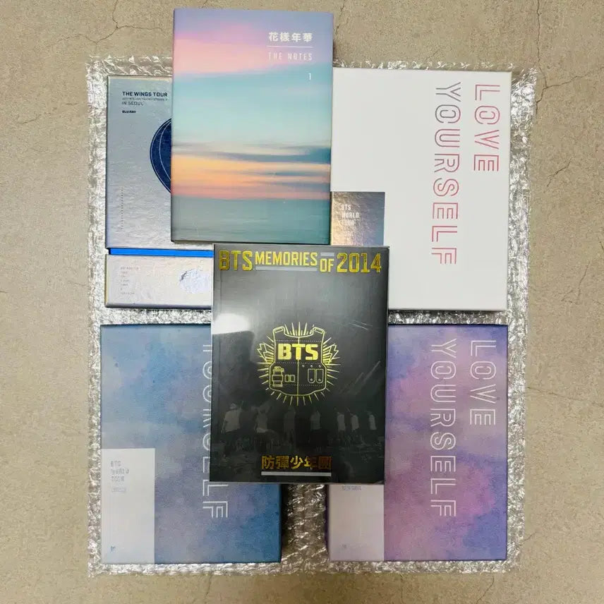 [BUNJANG] BTS Memories 2014 &amp; Concert Video Bundle Set / 방탄소년단 메모리즈 2014 및 콘서트 영상물 일괄